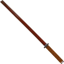 Functional Sheesham Wood Training Full Tang Bokken Leather Handle Wooden Katana