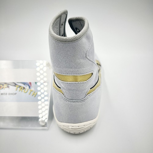 Asics Wrestling Shoes 1083A001 EX-EO special order gray x gold black edge New - Picture 17 of 24