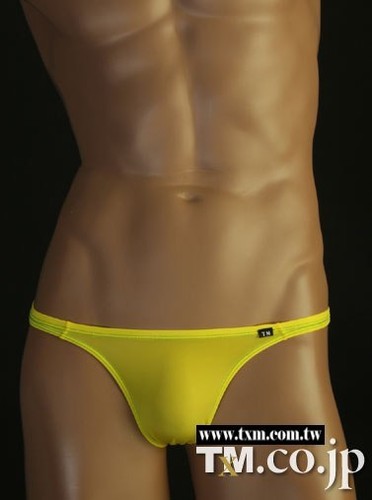 Thong panties with flat front men's underwear- 8 colors available