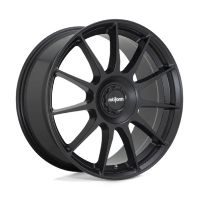 Rotiform R168 DTM Satin Black Rim: 18x8.5, 5x112/5x120, 45mm, R1681885F4+45