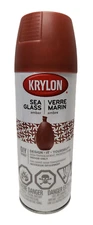 One Can Krylon Sea Glass Spray Paint Amber 12 oz Each DISCONTINUED K09053000