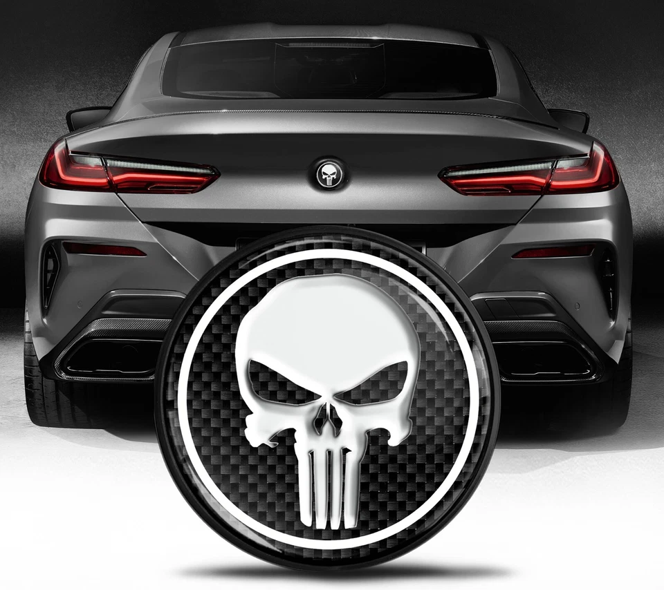 Kompatibel mit BMW Emblem 82mm / 74mm Haube Vorne Hinten Motorhaube Kofferraum - Bild 2 von 4