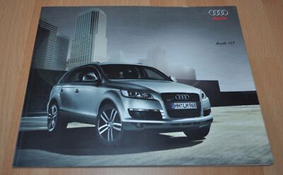 Audi Q7 Brochure Prospekt Russian Edition 2006