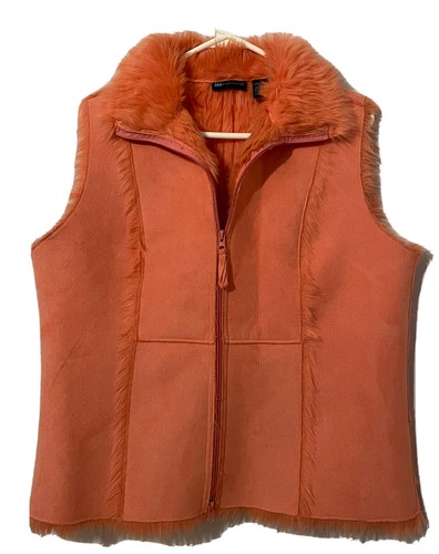 Chaleco informal con cremallera frontal para mujer, cuello alto. - Picture 4 of 7