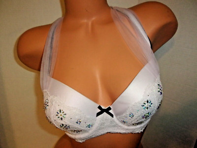 $88 Victoria's Secret Dream Angels Fashion Show lined demi bra 32DD