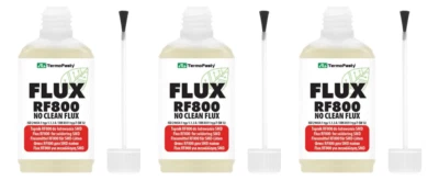 Soldering flux Liquid 50ml oiler- SMD/RMA No Clean,Reflow, Rework, Reball RF800