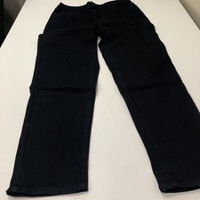 Croft  Barrow Women's Effortless Stretch Capri Pants Dark Blue Size 10