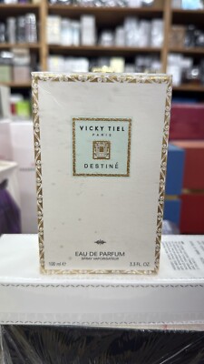VICKY TIEL DESTINE FOR WOMEN EAU DE PARFUM SPRAY 3.3 FL OZ - NEW SEALED BOX