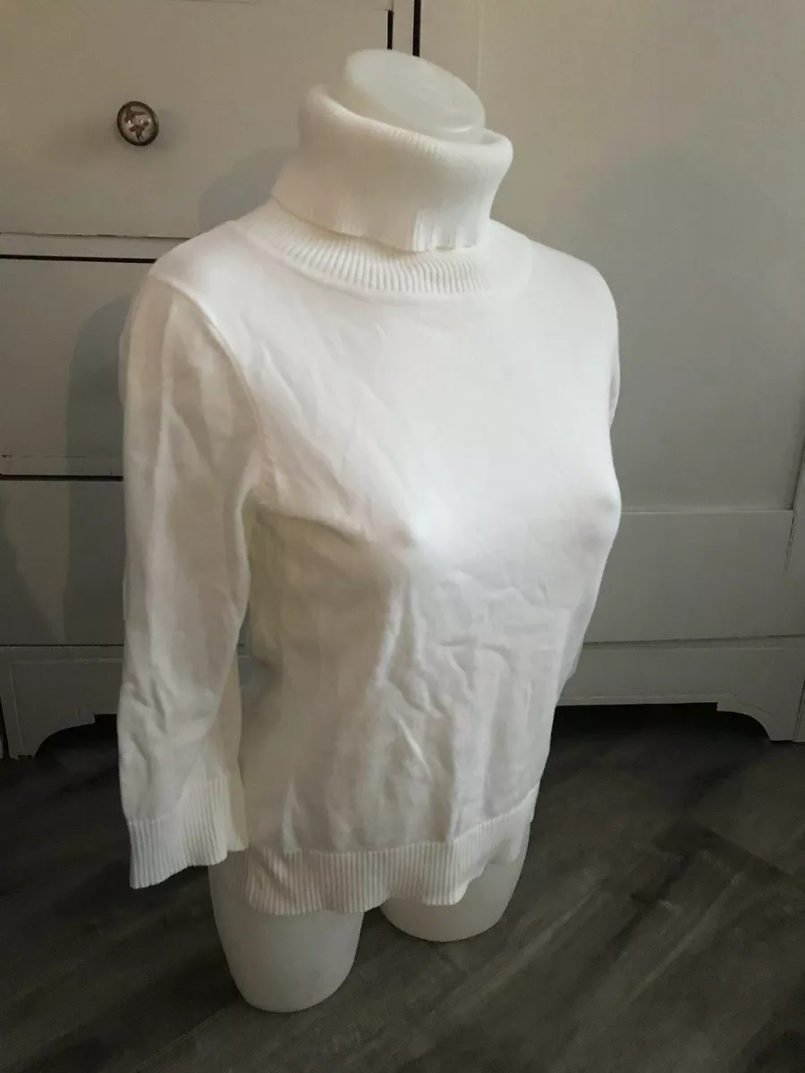 Petite white best sale turtleneck