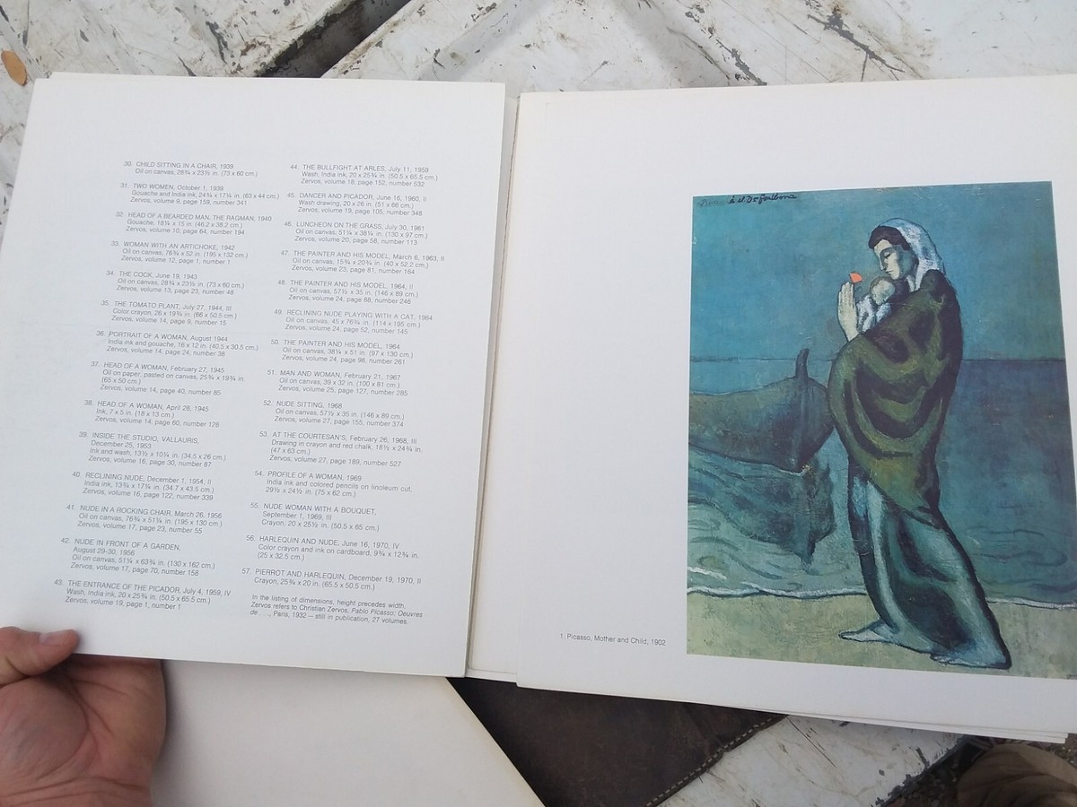 Picasso Léger ピカソ レジェ Vintage Book 1975 Picasso Braque Leger Swiss Masterpieces