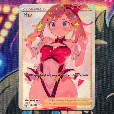 Alternative Art Cynthia Cynthia Full Art Custom "Waifu" Pokemon Trainer Card - Holofoil, Altered Art (Goddess Story, English) Custom Altered Pokemon Card Alternative Art Cynthia Cynthia Full Art Custom "Waifu" Pokemon Trainer Card - Holofoil, Altered Art (Goddess Story, English) Custom Altered Pokemon Card