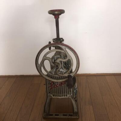 Swan Ice Shaver shaved ice machine Vintage Manual handle Made in
