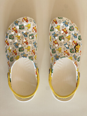 CROCS Classic Pokemon 2, Pikachu, weiß, Limited Edition, EUR 45/US 11