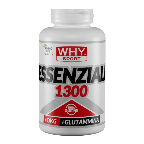 Integratore Aminoacidi Essenziali WHY Sport 1300 - Recupero e Massa