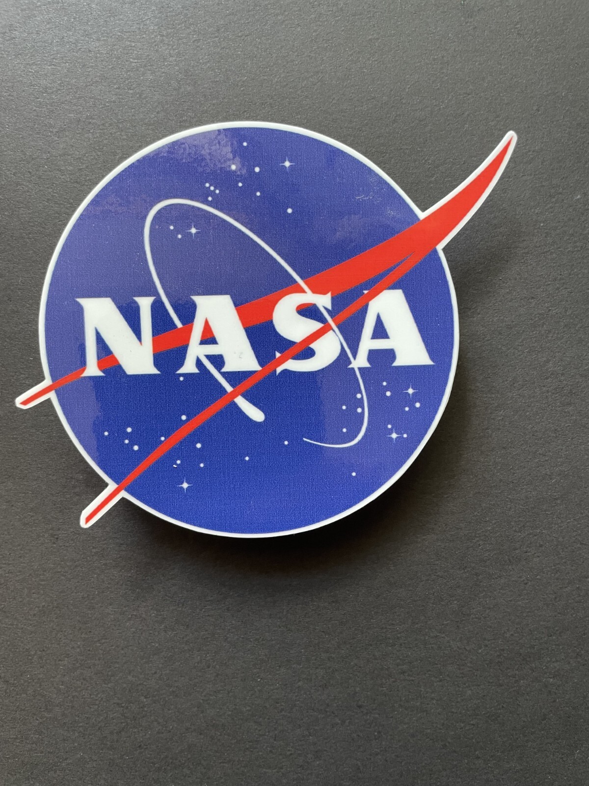 NASA Logo Vinyl Sticker 3.5" | Full Color Laminated Space Decal Waterproof