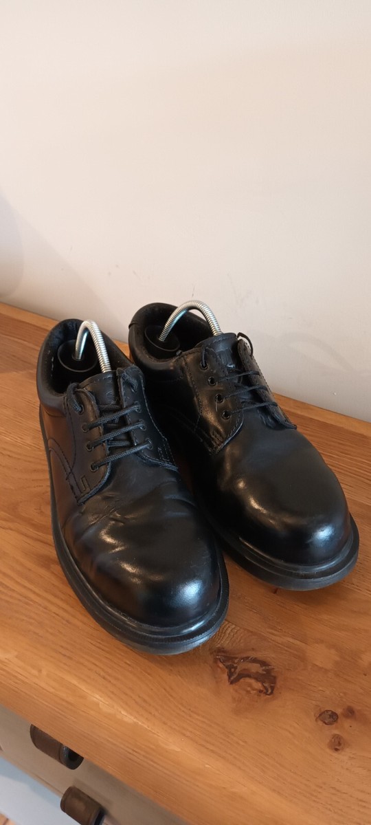 Dr Martens 2215 Black Steel Toe Leather Safety Shoes UK 7  display picture 1