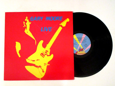 GARY MOORE LIVE LP 1983 JAPANESE IMPORT VINYL