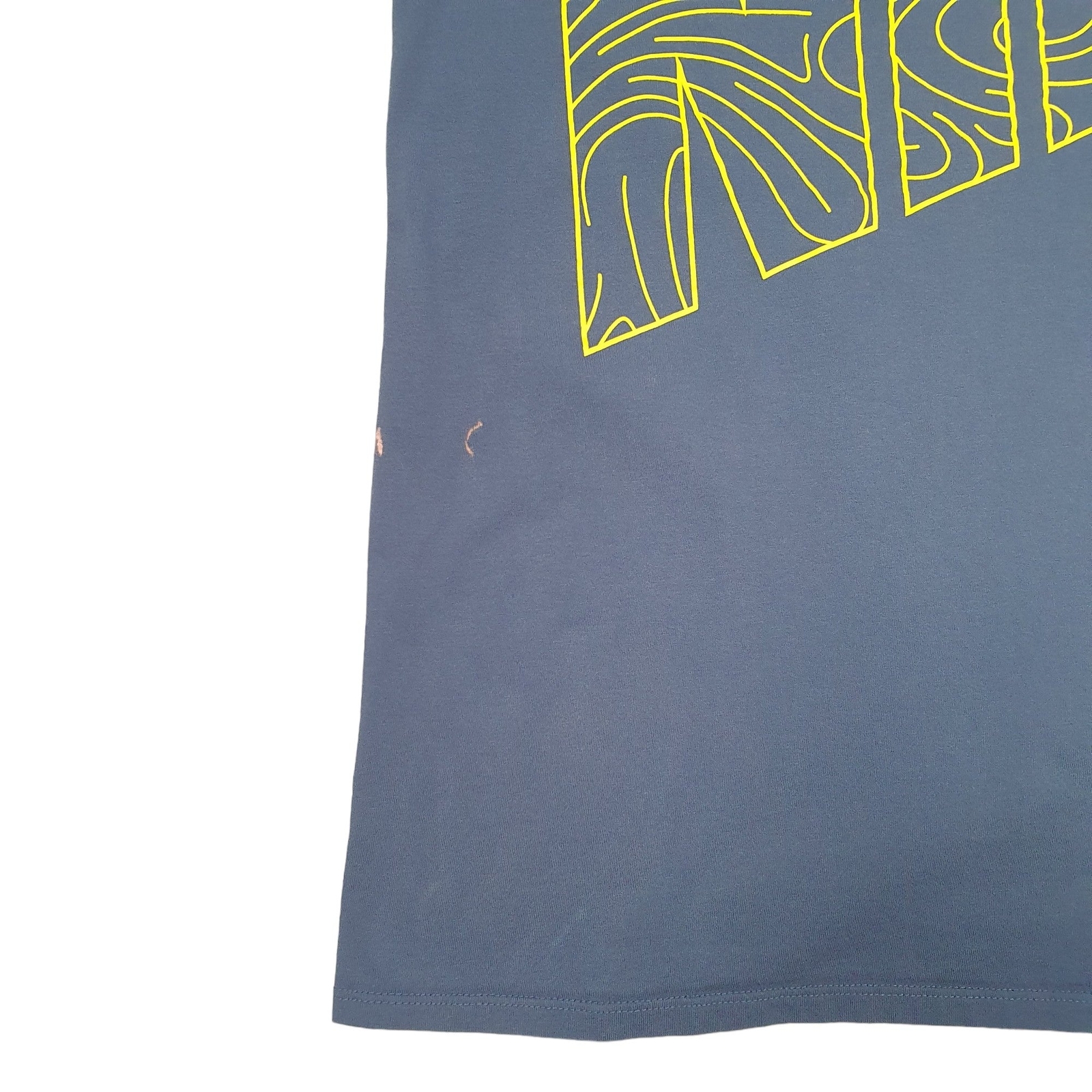 NIKE Grey T Shirt Tee Spellout Short Sleeve Cotton Mens M image 4
