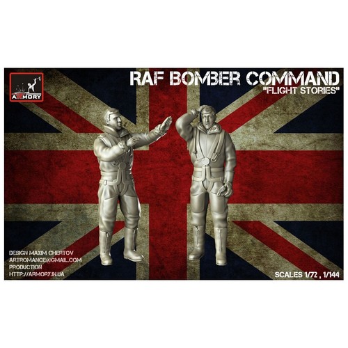Armory AR F7224a Scale Flight Stories 1/72 RAF WWII crewmen high altitude outfit - Picture 9 of 24
