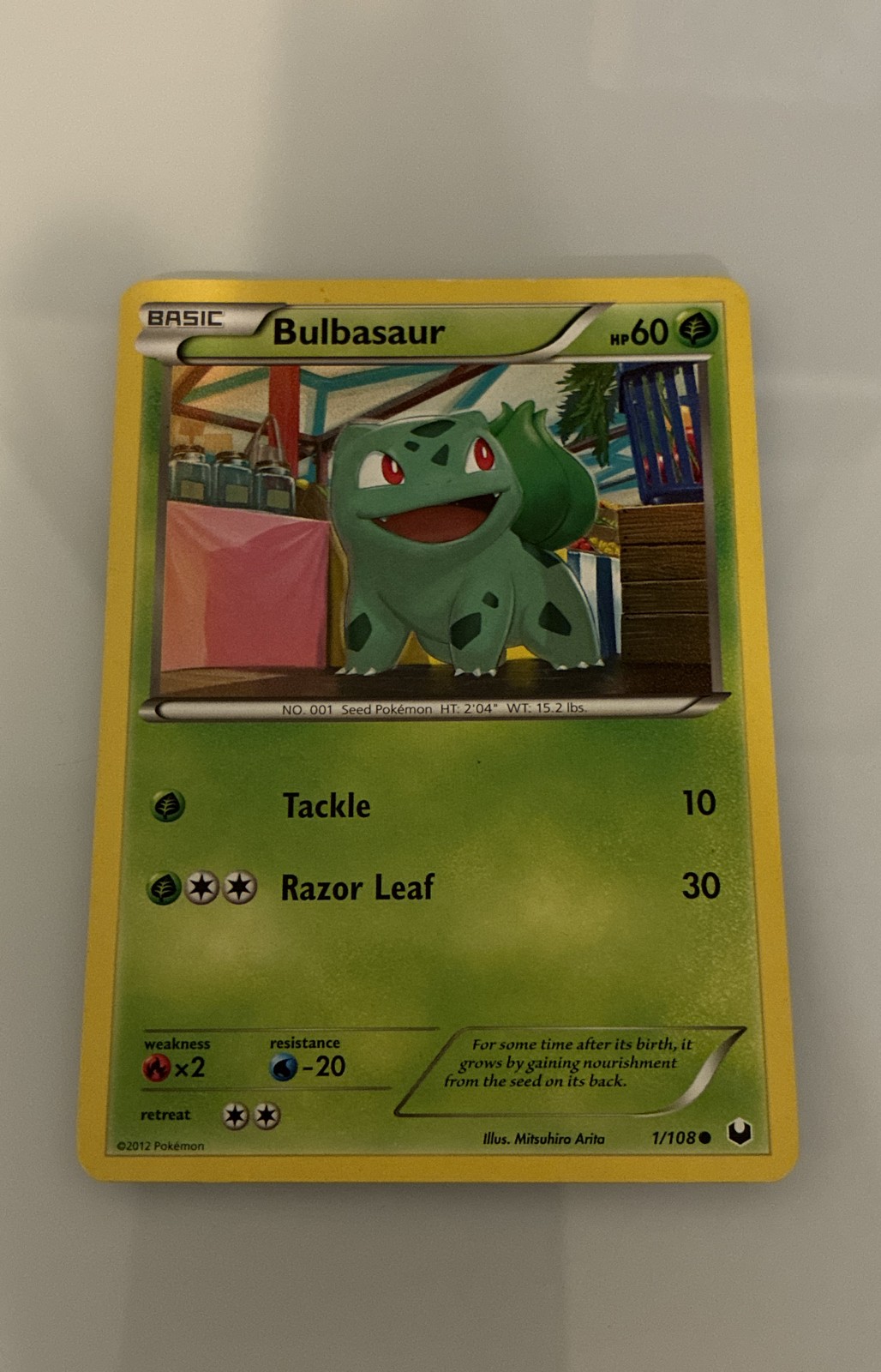 Bulbasaur 1/108 Dark Explorers Regular