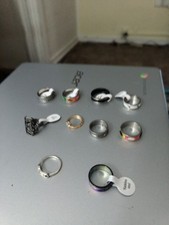 STOCK GX10 Lot of 10 Women's Pretty Ring China Sized Brand New