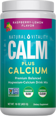 Calm, Magnesium & Calcium Supplement, Drink Mix Powder Supports a Healthy Respon