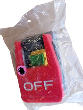SAFETY ON/OFF Paddle Switch Cover Cap — Red Plastic Button Cap (Fits 20V)