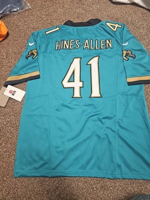 Jacksonville Jaguars Josh Hines-Allen #41 Stitched Nike Jersey Mens Sz M NFL NWT