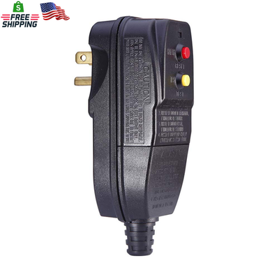 #ad Replacement GFCI Plug for Pressure Washer Pool Pump 15Amp 3 Prong Circuit Breake $27.01