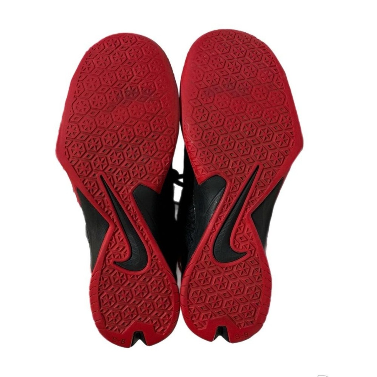 Nike Lebron Zoom Soldier VIII 8 Black University Red Shoes 
