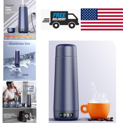 Smart Travel Kettle 316 Stainless Steel 6 Temperature Control for Global Use