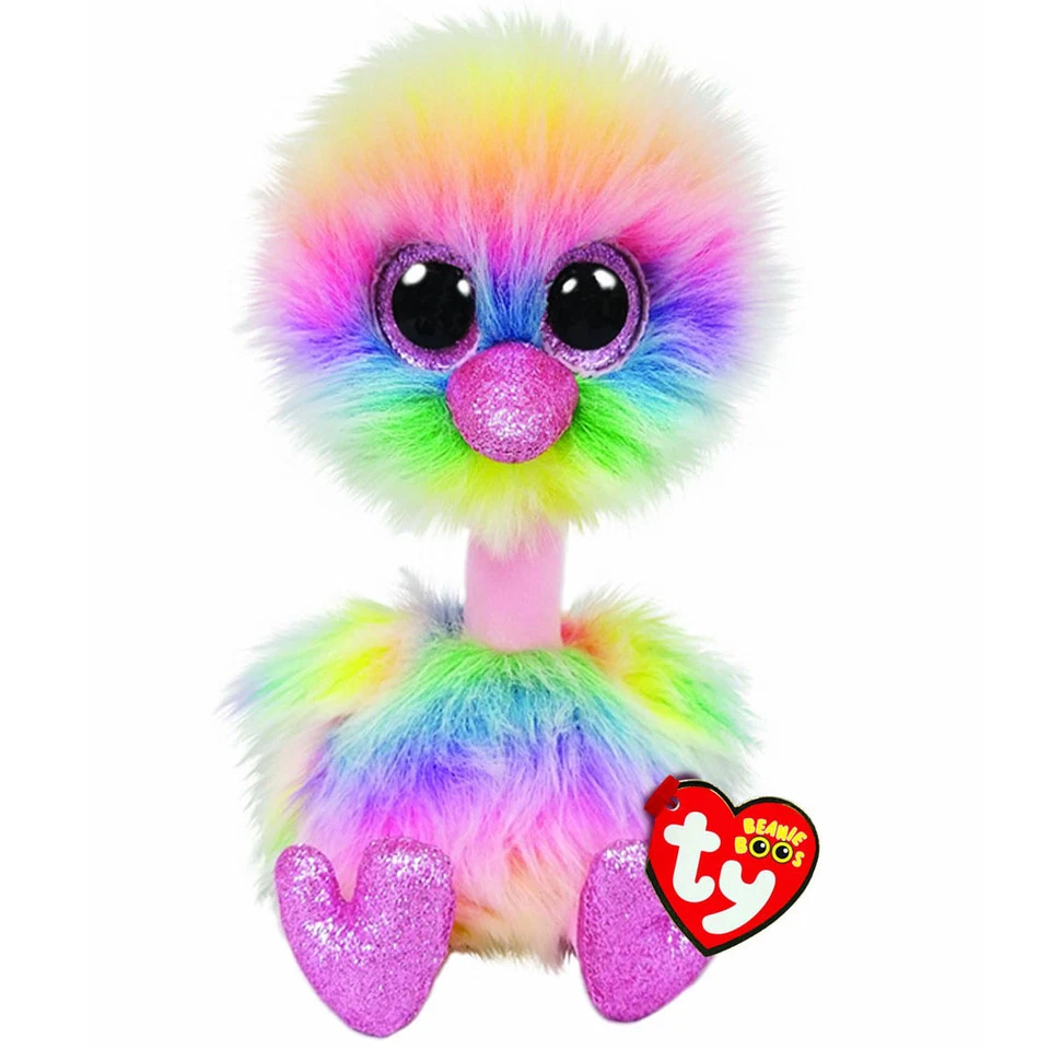 Ty Beanie Boos, "Asha", Strauss, pastell, ca 24cm