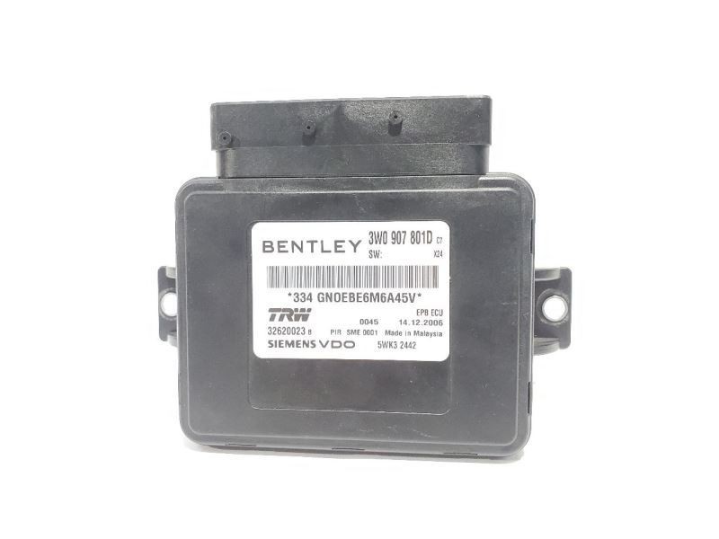 2007 Bentley Continental GTC OEM Parking Brake Control Module 3W0907801D