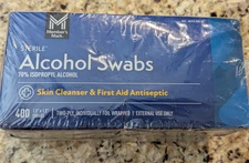 Member's Mark Sterile Alcohol Swabs Skin Cleanser First Aid 800 count