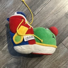 Melissa Doug K's Kids Plush Learning Shoe Toy Mirror Stuffed