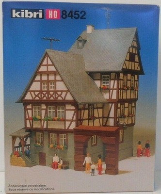 Kibri 8452 HO Scale Half-Timbered House Model Building Kit