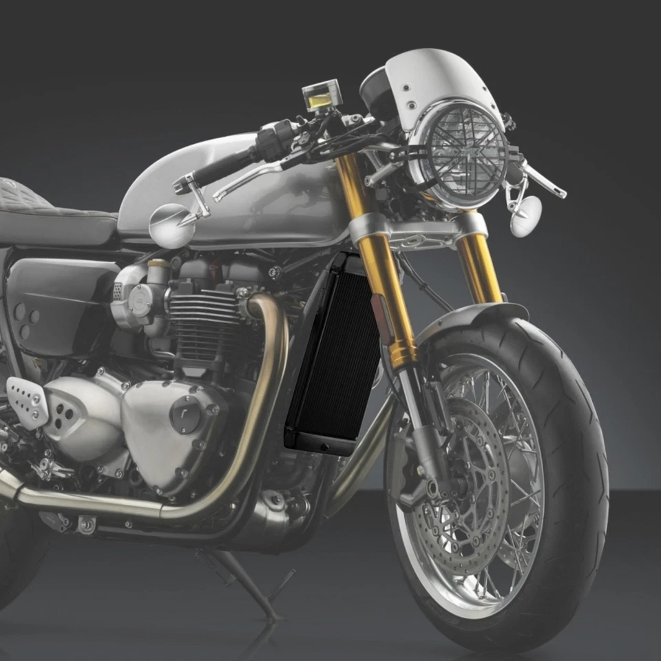 Radiador de aluminio apto para Triumph Thruxton RS Street Scrambler 2017-2022 2018 Foto 2 de 4