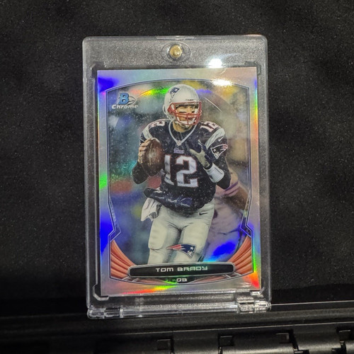 Tom Brady [Refractor] #28 2014 Bowman Chrome card