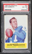 1964 Philadelphia Don Meredith #51 PSA 8 1q7
