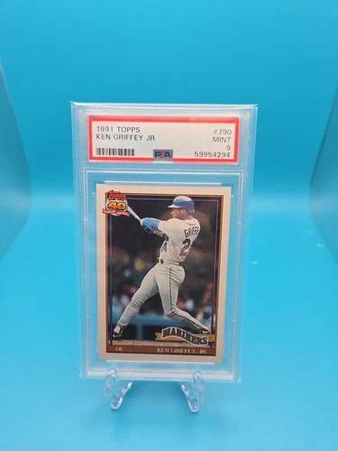 Baseball 1991 Topps Ken Griffey Jr. #790 PSA 9 Mint