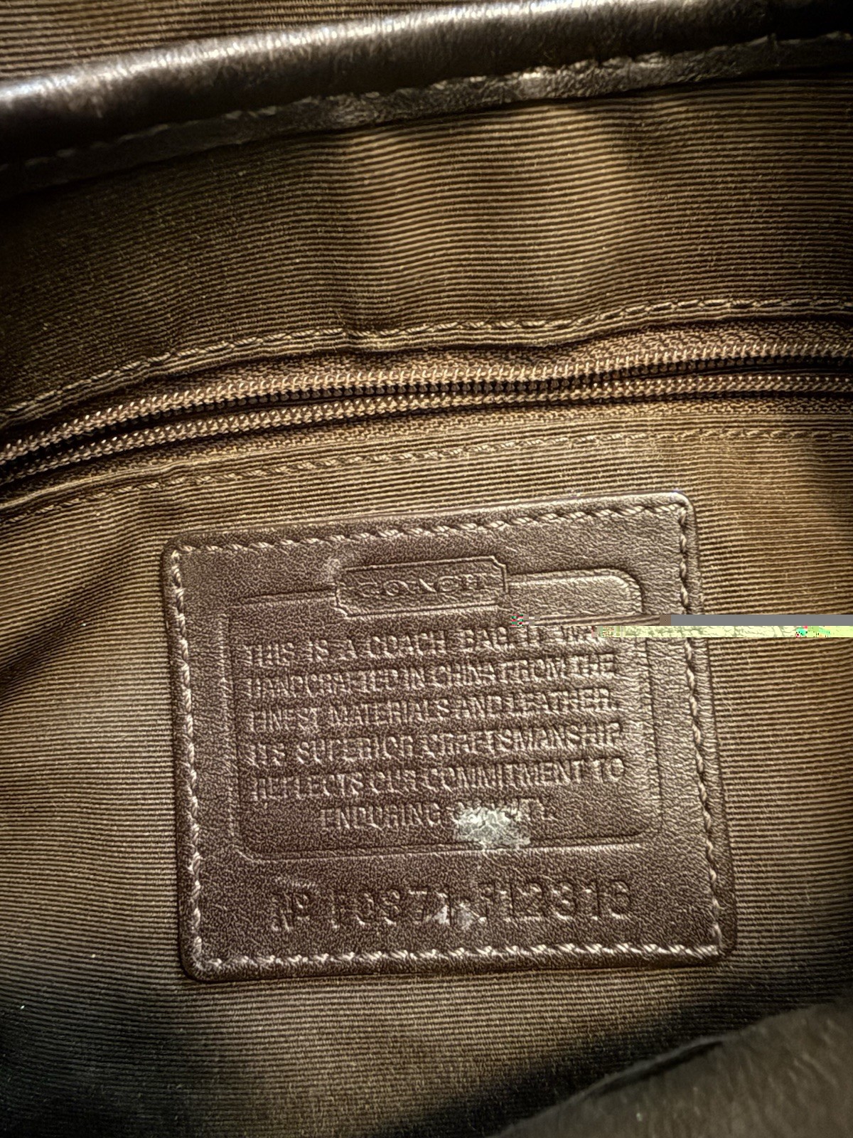 Y2K Coach Patchwork Soho shoulder bag F12316 Vint… - image 8