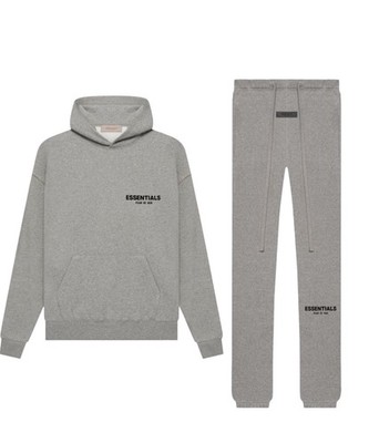 Essentials Dark Oatmeal Sweatsuit Size XXS