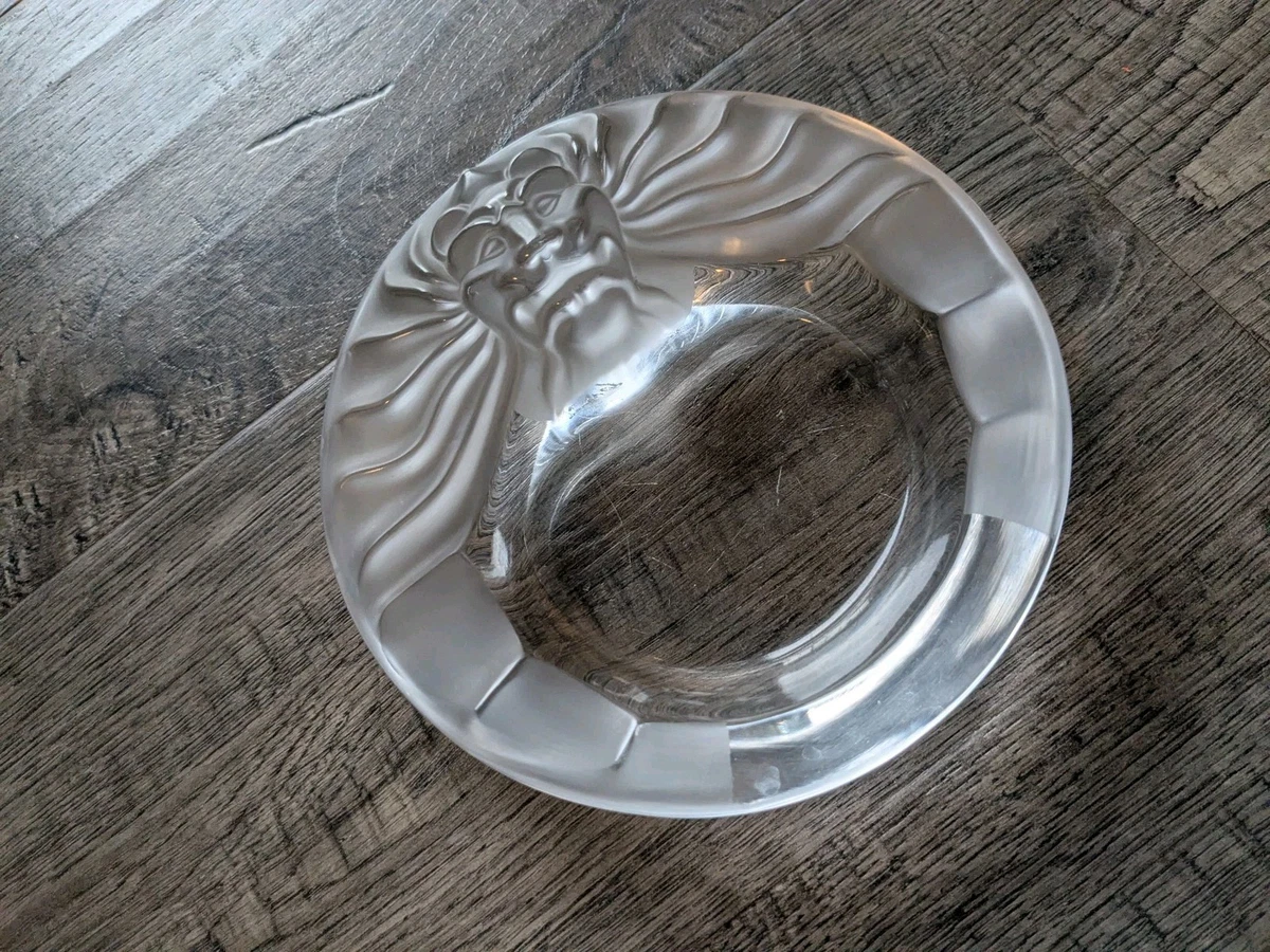 Lalique Crystal ラリック　ライオン　ヘッド　灰皿　未使用　美品 Lalique Lion for sale | eBay