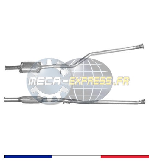 Catalyseur PEUGEOT PARTNER Diesel 1.9 haute longévité en acier aluminisé haut de gamme D0130