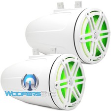 JL AUDIO M3-770ETXv3-GW-S-GW-i 7.7" 2-WAY TOWER SPEAKERS LED COLOR LIGHTS NEW