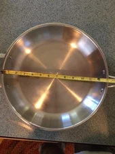 Swiss Diamond Stainless  12.5" Fry Pan