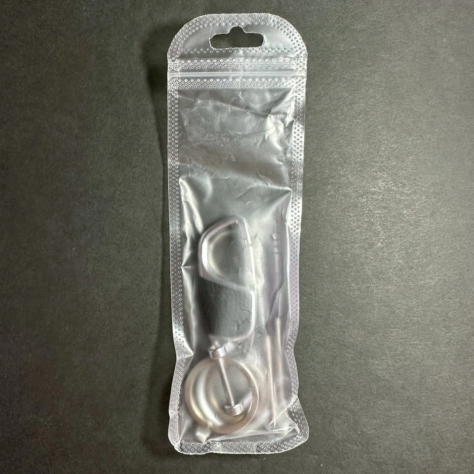 C1291 Nissan кожаный металлический крюк брелок из Японии 3,5» 100% подлинный б/у O3 - Изображение 4 из 4