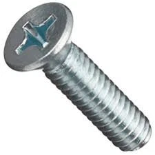 1/4"-20 x 1 1/4" Machine Screws, Phillips Flat, UNC, 18-8 Stainless, FT, 125PK