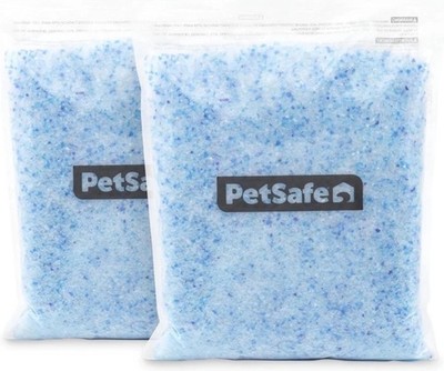 2 Pack PetSafe ScoopFree Premium Blue Crystal Non Clumping Litter 4.3 Lbs 8.6