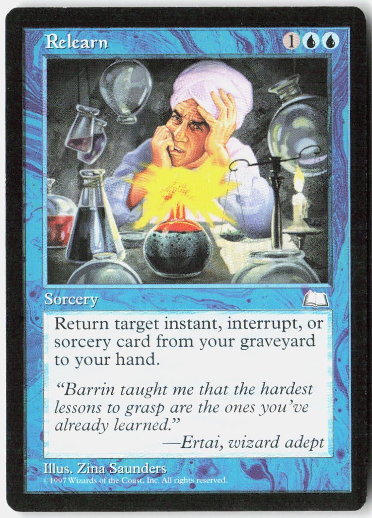 Magic - Relearn Weatherlight [WTH - 51] NM Uncommon